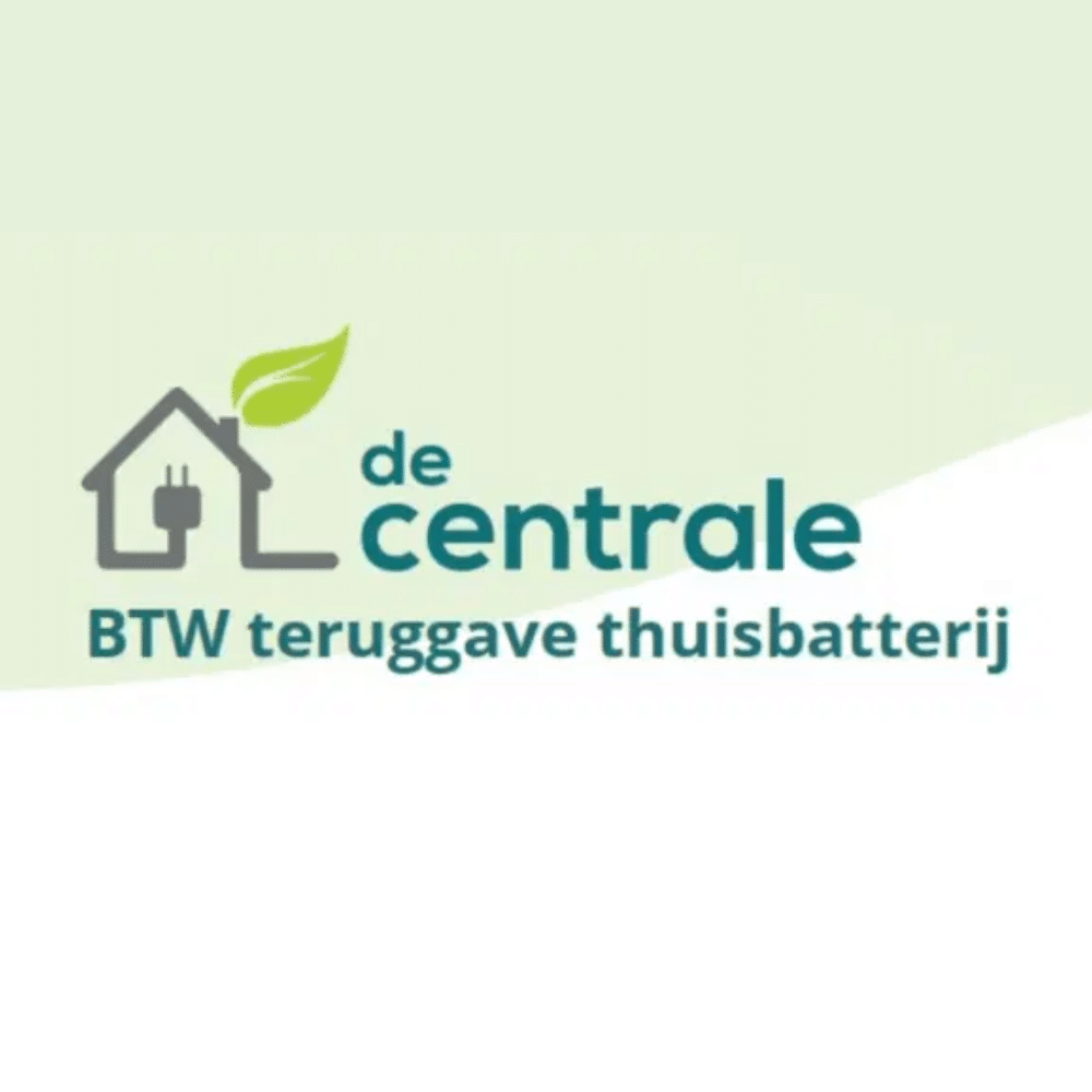 Btw teruggave thuisbatterij De Centrale