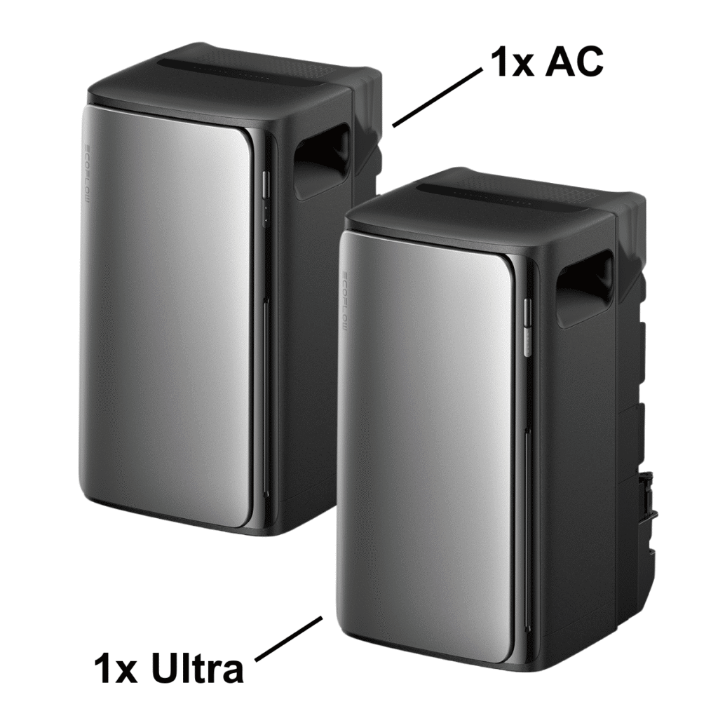 EcoFlow Stream Premium pakket (1x Ultra 1x AC)