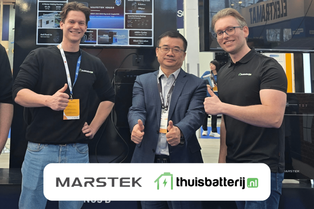 Samenwerking Marstek Energy met Thuisbatterij.nl