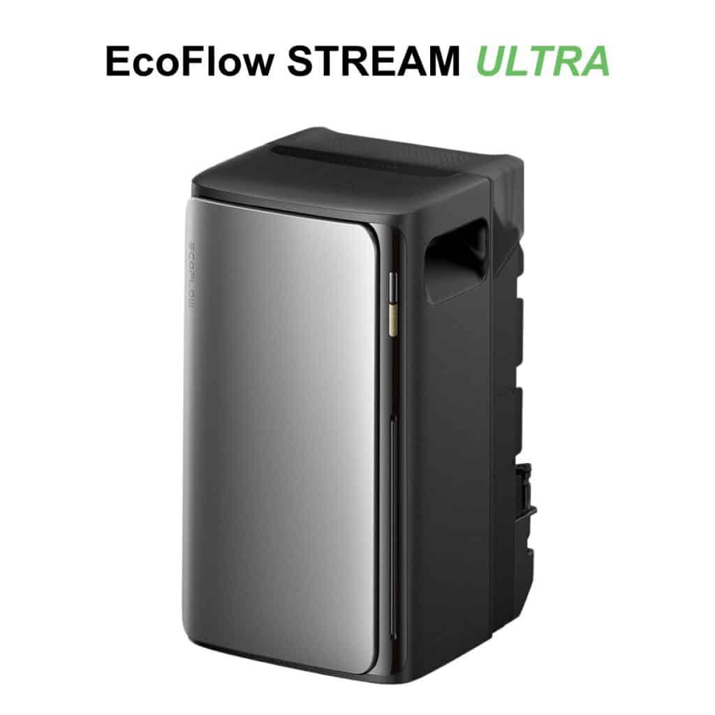 EcoFLow Stream AC Pro met noodstroom en zonnepaneel aansluitingen plug in thuisbatterij.nl