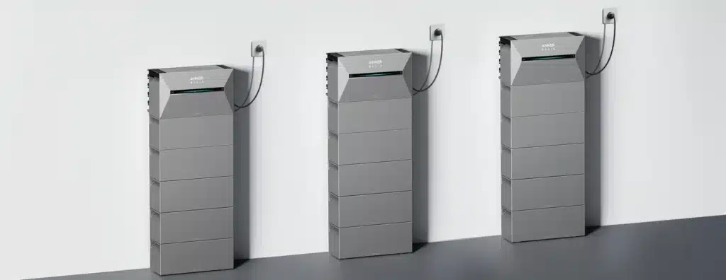 Anker solix batterijen naast elkaar