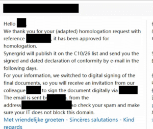 Bericht officiële goedkeuring Marstek Venus E homologatie
