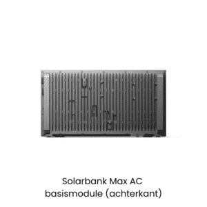 Solarbank Max AC basismodule achterkant