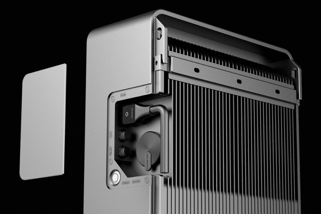 Lan-aansluiting voor vaste datakabel thuisbatterij