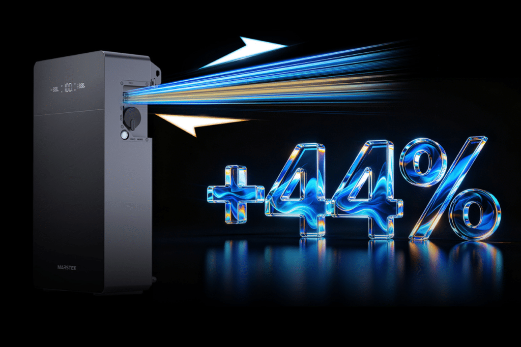 Max batterij 10 kWh van Marstek uitbreidbaar