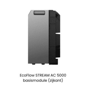 EcoFlow STREAM AC 5000 basismodule zijkant