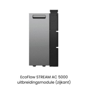 EcoFlow STREAM AC 5000 uitbreidingsmodule zijkant