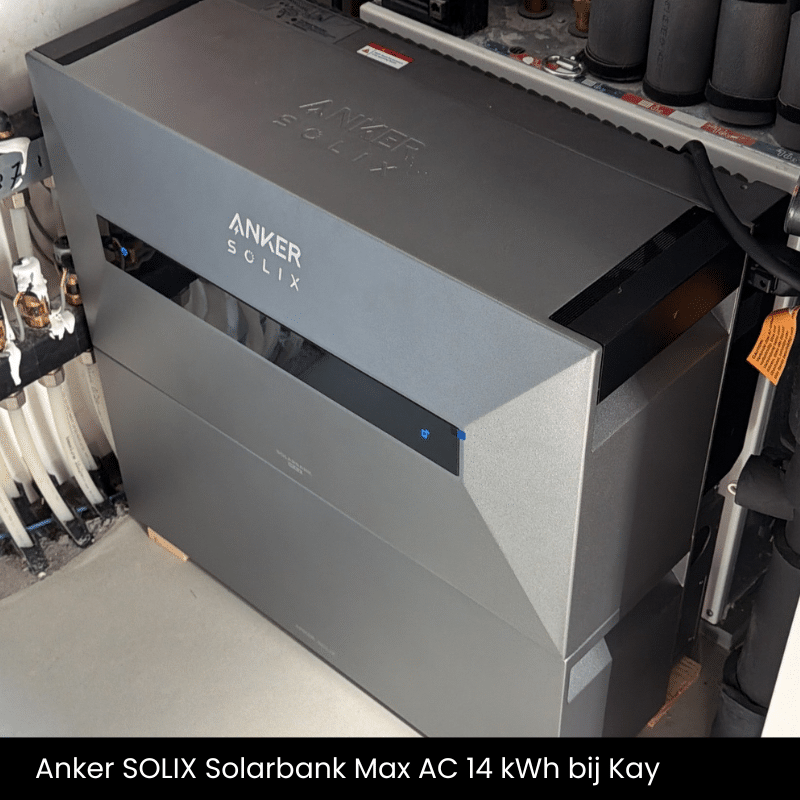 14 kWh Anker SOLIX Solarbank Max AC batterij bij Kay