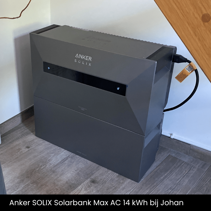 14 kWh Anker SOLIX plug-in thuisbatterij