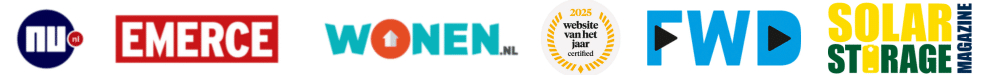 Thuisbatterij.nl bekend van o.a. Nu.nl, website van het jaar, solar magazine, FWD,